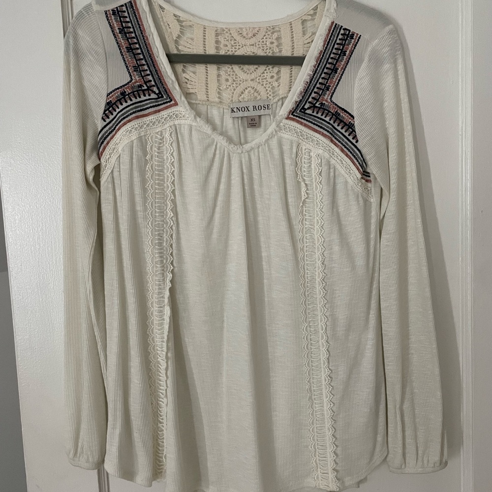 Knox Rose Knit Top